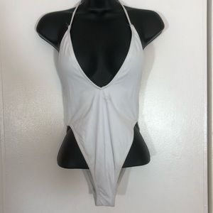 White One-piece swimsuit